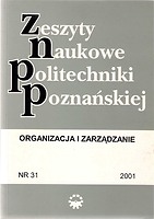 Issue cover: 2001 vol. 31