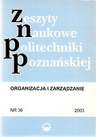 Issue cover: 2003 vol. 36
